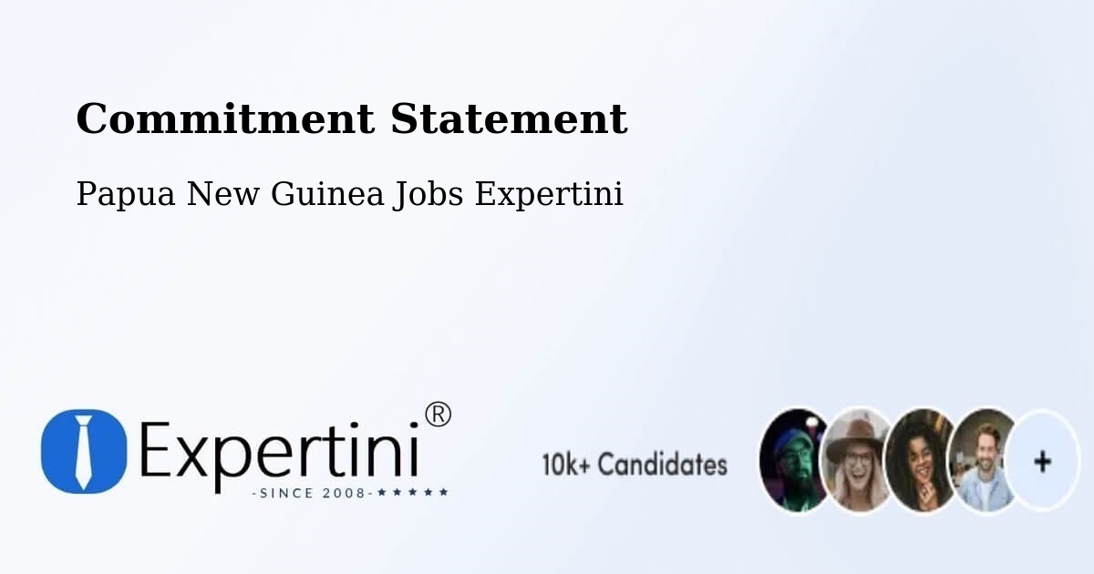 Corporate Commitment – Komo Margarima - Papua New Guinea Jobs Expertini